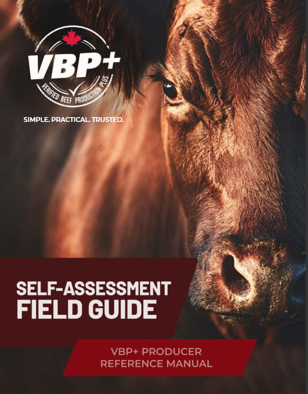 VBP+ Producer Reference Manual Self-Assessment Field Guide